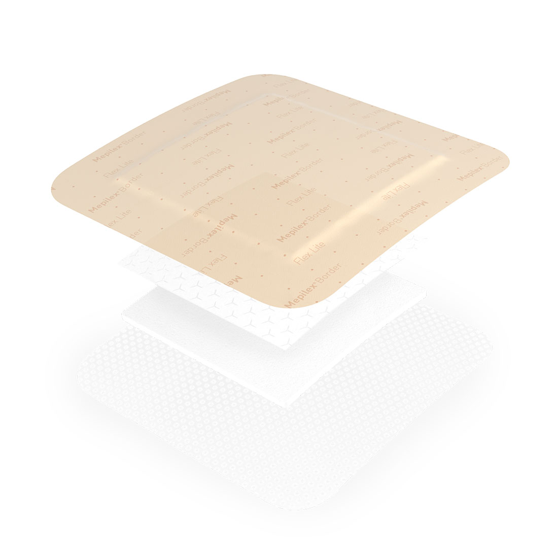 Curativo de Espuma 5 Camadas Mepilex  Border Flex 7,5x7,5 Unidade - Imagem 8